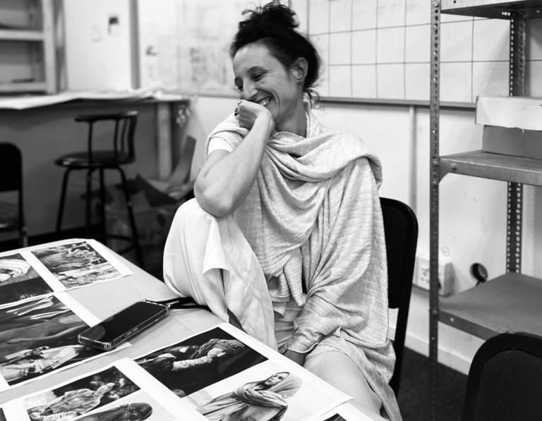 Kerry Barnard at work